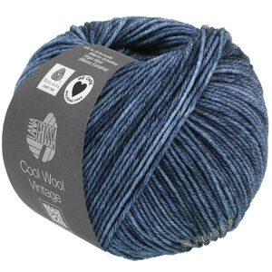 Lana Grossa COOL WOOL Vintage | 7366-donker blauw