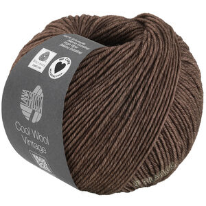 Lana Grossa COOL WOOL Vintage | 7384-donker bruin