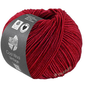 Lana Grossa COOL WOOL Vintage | 7398-vuurrood