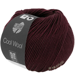 Lana Grossa COOL WOOL Mélange (We Care) | 1404-zwartrood gemêleerd