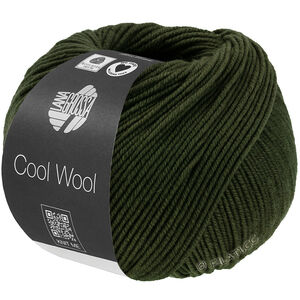 Lana Grossa COOL WOOL Mélange (We Care) | 1495-loden groen gemêleerd