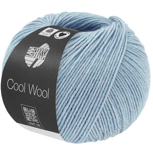 Lana Grossa COOL WOOL Mélange (We Care) | 1502-licht blauw gemêleerd
