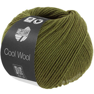 Lana Grossa COOL WOOL Mélange (We Care) | 1506-olijf gemêleerd