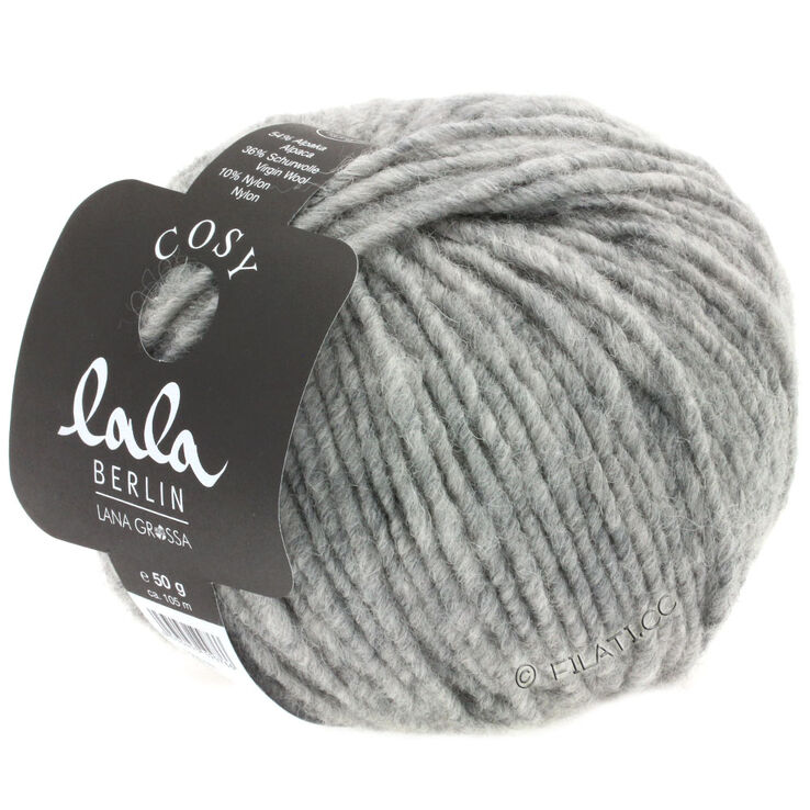 Lana Grossa COSY (lala BERLIN) | 02-donker grijs