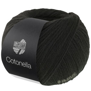Lana Grossa COTONELLA 50g | 213-zwart