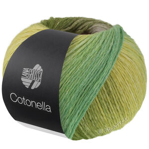 Lana Grossa COTONELLA | 18-donker olijf/sering/geel/oranje/felroze/modder/mintturkoois/donker grijs