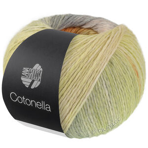 Lana Grossa COTONELLA | 20-zachtlila/natuur/vanille/grijs/roest/kameel