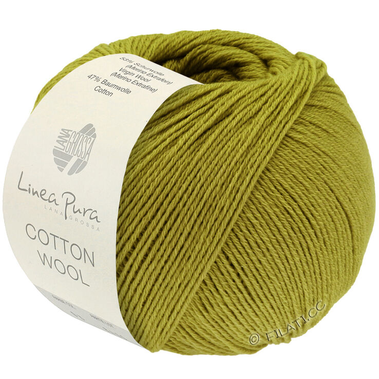 Lana Grossa COTTON WOOL (Linea Pura) | 35-pistache