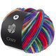 Lana Grossa CRAZY | 05-zachtgroen/limegroen/petrol/donker blauw/grijs blauw/royaal/roest