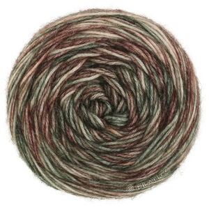 Lana Grossa  | 55-mosgroen/beige/zwartbruin/munt/grijs bruin