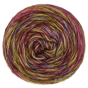 Lana Grossa  | 59-omber/bes/shiner blauw/braam/olijf