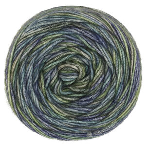 Lana Grossa  | 61-groen/petrol/olijf/mosgroen/blauw violet/grijs blauw/grijs