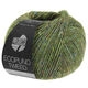 Lana Grossa ECOPUNO Tweed | 305-olijf groen gemêleerd