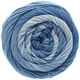 Lana Grossa ELASTICO Dégradé | 703-licht blauw/midden blauw/donker blauw