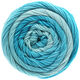 Lana Grossa ELASTICO Dégradé | 704-licht blauw/pastelturkoois/turkoois blauw