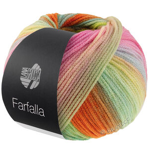 Lana Grossa FARFALLA | 05-abrikoos/oranje/felroze/rose/pistache/licht groen/mintgroen/zeegroen/lichtgeel