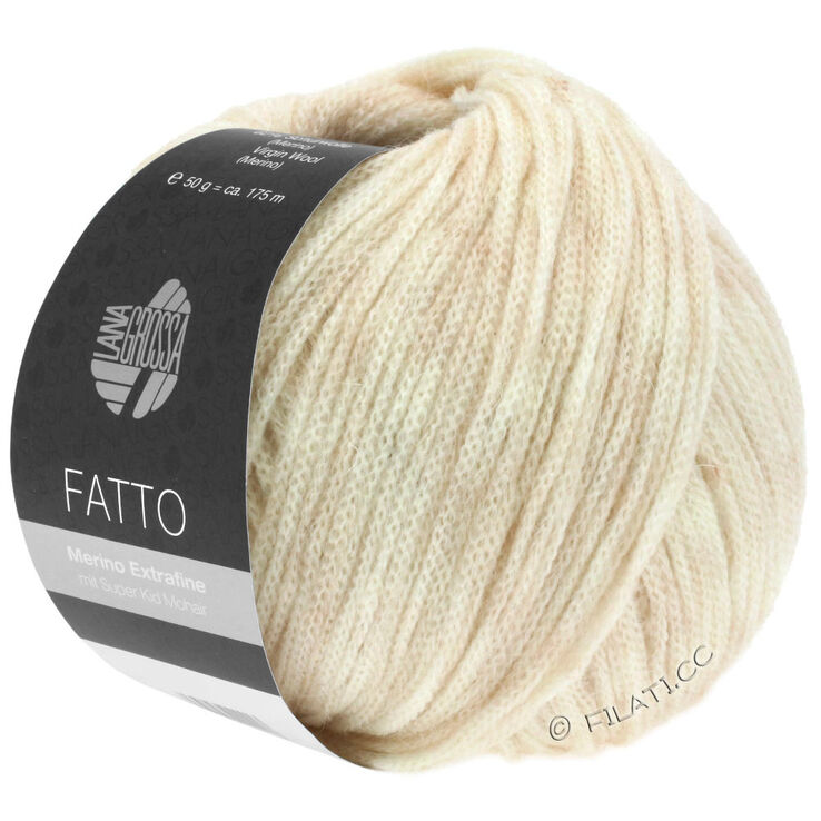 Lana Grossa FATTO | 01-ruwe witte