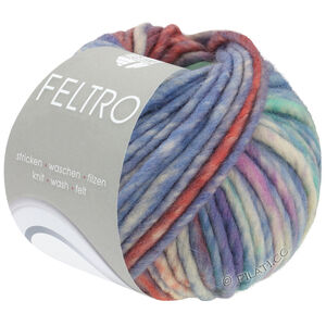 Lana Grossa FELTRO Camino | 846-grijs blauw/jeans/jade/pruim/braam/rook grijs