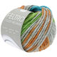 Lana Grossa FELTRO Color Melange | 1016-turkoois/kameel/licht grijs/licht groen