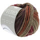 Lana Grossa FELTRO Color Melange | 1019-wijnrood/taupe/donker bruin/grijs bruin