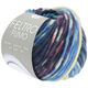 Lana Grossa FELTRO Fumo | 654-marine/ecru/blauw paars/pruim/rook blauw