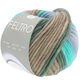 Lana Grossa FELTRO Line | 436-turkoois/donker grijs/taupe/blauw paars