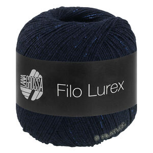 Lana Grossa FILO LUREX | 15-nacht blauw