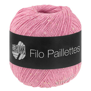 Lana Grossa FILO PAILLETTES | 07-rose