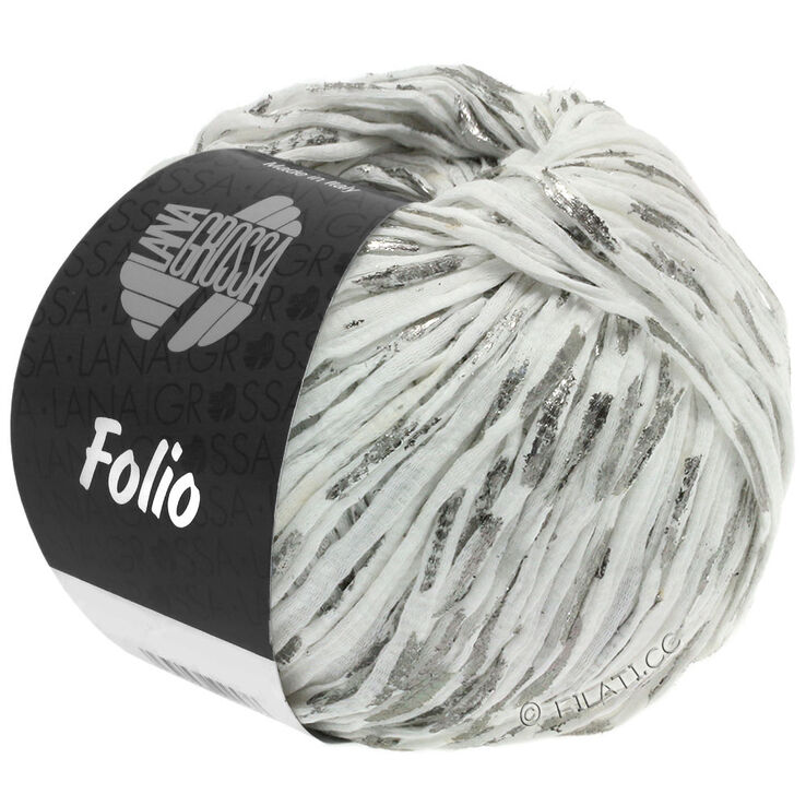 Lana Grossa FOLIO | 01-wit/zilver
