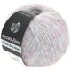 Lana Grossa GARZATO Fleece Uni/Print/Dégradé | 025-wit/rose/grijs
