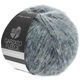 Lana Grossa GARZATO Fleece Uni/Print/Dégradé | 032-licht blauw/zwart