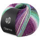 Lana Grossa GIANNA | 08-turkoois/groen/rood violet/blauw violet/rosé/wit