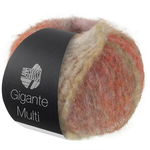 Lana Grossa GIGANTE MULTI | 108-groenbeige/zandbeige/bleekpaars/sering/donker rood/parelbeige/grijs beige/kameel