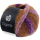 Lana Grossa GIGANTE | 04-paars/kaki/omber/donker violet/grijs paars