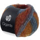 Lana Grossa GIGANTE | 19-staal grijs/grijs blauw/oker/roodbruin/wijnrood
