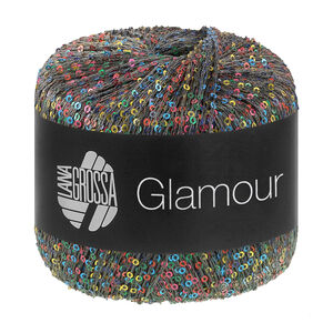 Lana Grossa GLAMOUR | 107-donker blauw/donker grijs