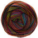 Lana Grossa GOMITOLO 200 | 210-rood violet/wijnrood/olijf/mosterd/petrol/meigroen/oranje