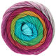 Lana Grossa GOMITOLO ALOHA | 310-grijs groen/rood violet/oudroze/roest/geel/jade/petrol/turkoois
