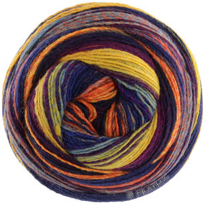 Lana Grossa GOMITOLO ARTE | 1020-geel/zwart/olijf/grijs blauw/rood violet/grijs beige/oranje/donker violet/neon oranje