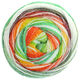 Lana Grossa GOMITOLO BENE | 753-oudroze/wit/roodbruin/oranje/geel/pistache/licht groen
