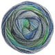 Lana Grossa GOMITOLO BENE | 754-groen/grijs/midden blauw/jeans/donker blauw