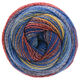 Lana Grossa GOMITOLO BENE | 760-oker/marine/licht blauw/grijs blauw/grijs/roest