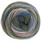 Lana Grossa GOMITOLO BENE | 763-donker blauw/grijs bruin/rose/shiner blauw/marine