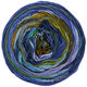 Lana Grossa GOMITOLO DENIM INCA | 153-geelgroen/petrol/turkoois/royaal/nacht blauw/licht blauw/olijf