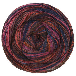 Lana Grossa GOMITOLO DISEGNO | 526-noga/marine/nacht blauw/cyclaam/oranje/grijs bruin/donker bruin