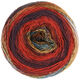 Lana Grossa GOMITOLO FINITO | 559-rood/aubergine/mosterd/petrol