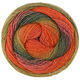 Lana Grossa GOMITOLO GALA | 4037-rood/tomaat/foksia/donker groen/donker olijf/licht olijf/bruin