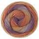 Lana Grossa GOMITOLO GALA | 4039-roodbruin/roest/noga/grijs paars/violet