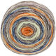 Lana Grossa GOMITOLO MEILENWEIT | 4020-bruin/grijs blauw/oranje/ecru/beige