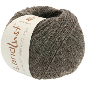 Lana Grossa LANDLUST Alpaka Merino 160 | 405-grijs bruin
